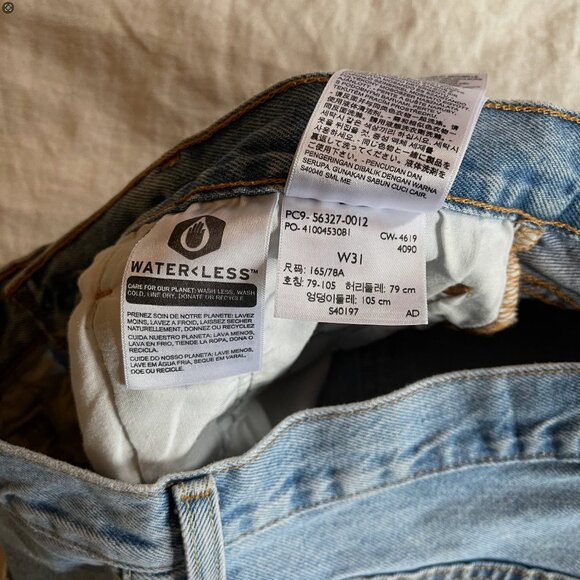 Levi's 501 Denim Shorts - Picture 5 of 6